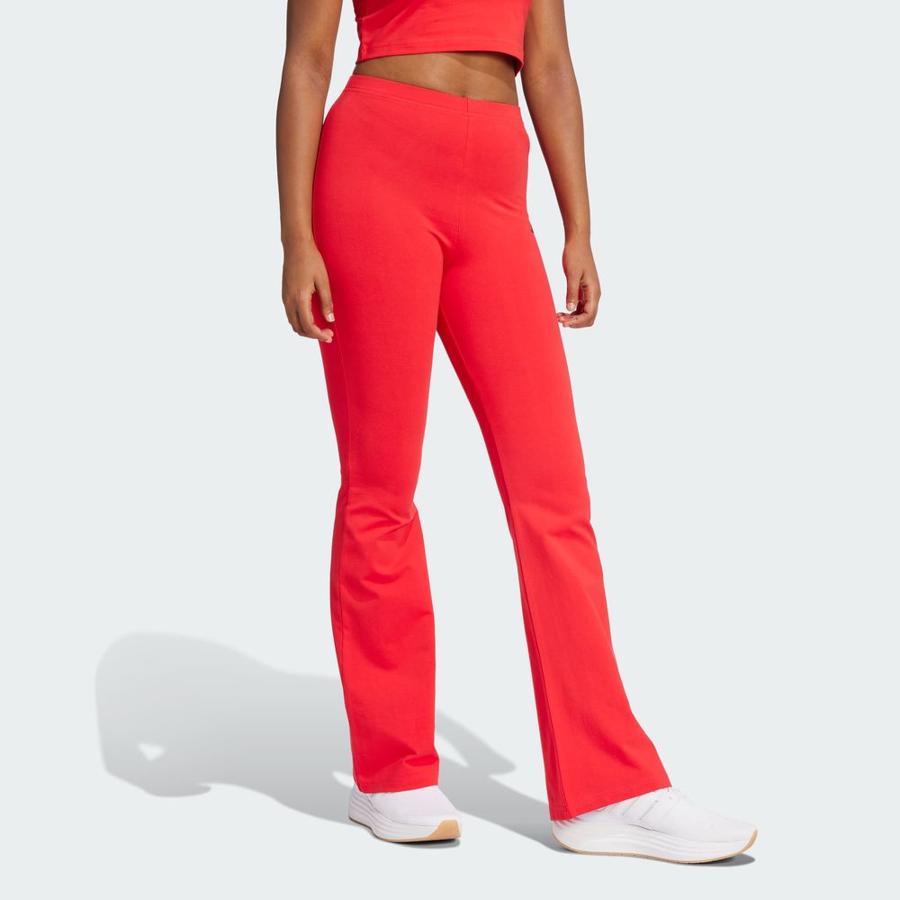 Foto 6 pulgar | Pantalón Adidas Deportivo W Sl Sj Flarleg Rojo para Mujer