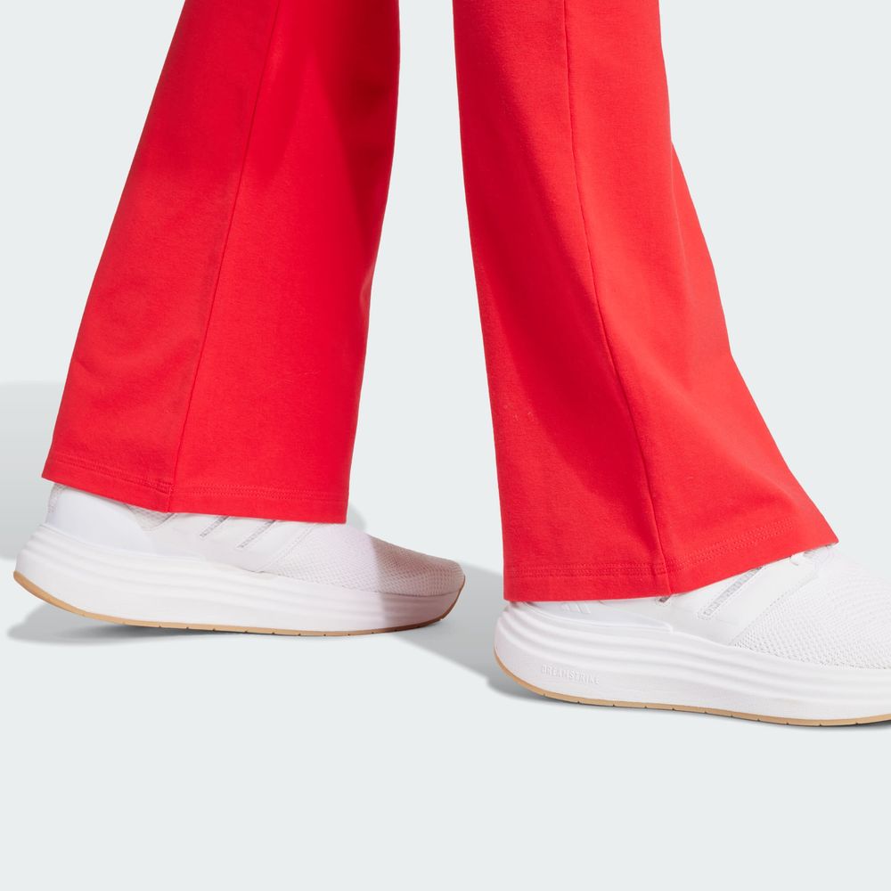 Foto 7 pulgar | Pantalón Adidas Deportivo W Sl Sj Flarleg Rojo para Mujer