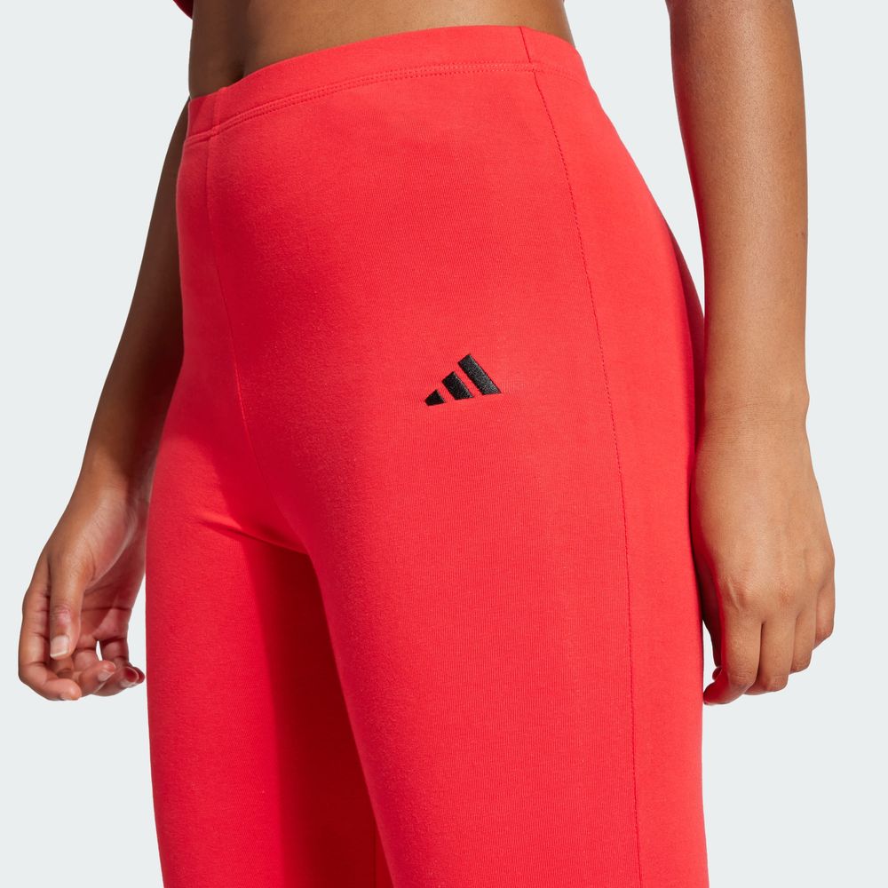 Foto 8 pulgar | Pantalón Adidas Deportivo W Sl Sj Flarleg Rojo para Mujer
