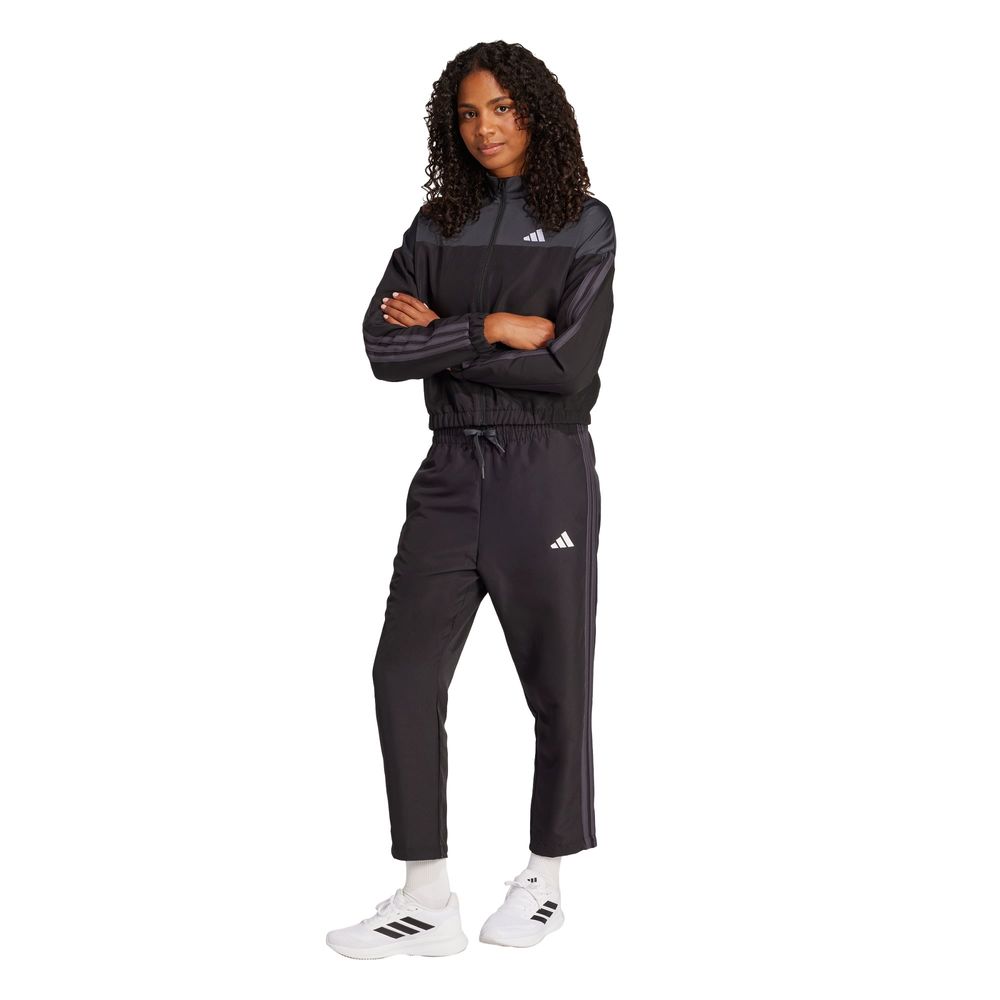 Foto 2 | Conjunto Deportivo Adidas W Boldblock Ts Negro para Mujer