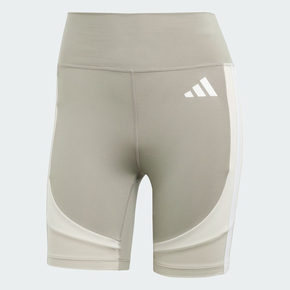 Foto 4 pulgar | Short para Ciclista Adidas We Cb Bike 7in Beige para Mujer