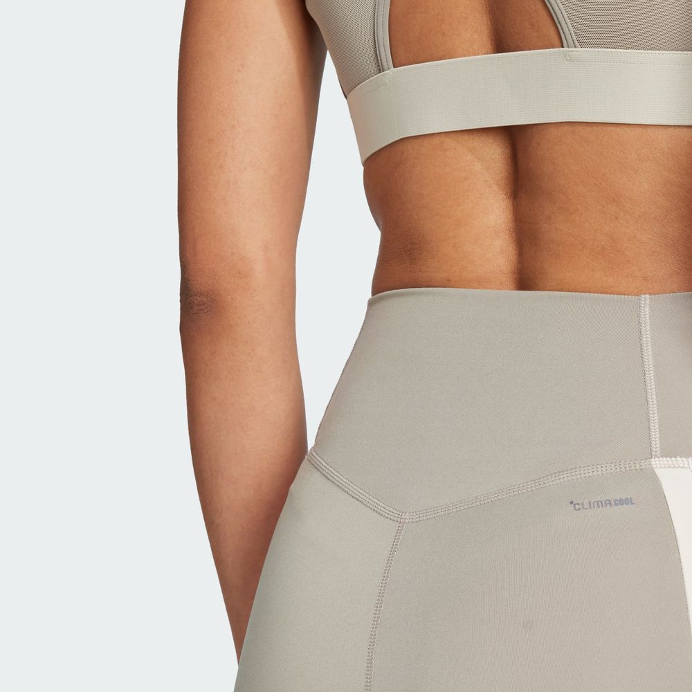Foto 9 pulgar | Short para Ciclista Adidas We Cb Bike 7in Beige para Mujer