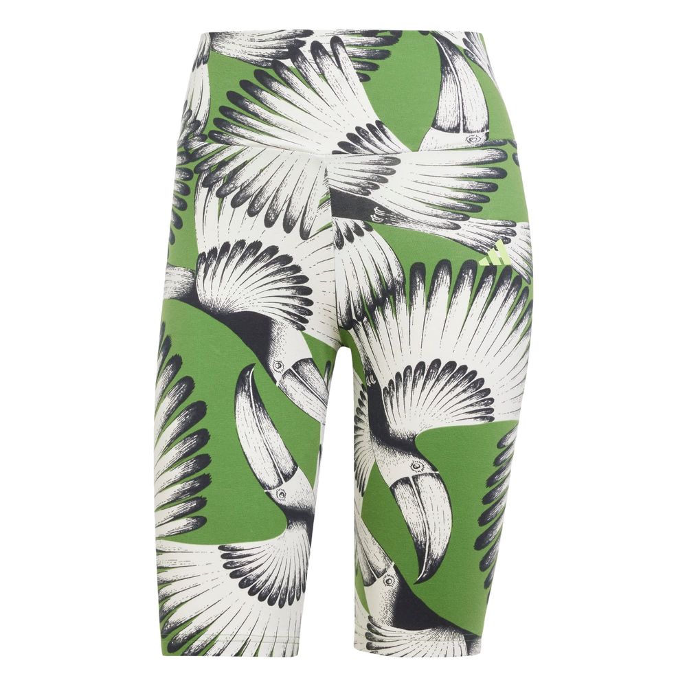 Foto 2 pulgar | Farm Bike Short Adidas Blanco Mujer