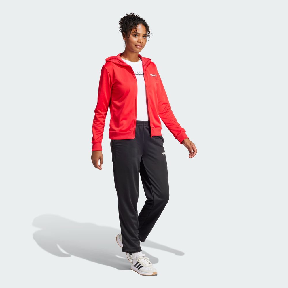 Foto 6 pulgar | W Linear Ts Adidas Rojo Mujer