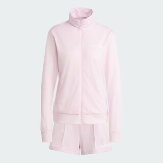 Foto 3 | Conjunto Essentials Linear Shorts Adidas Rosa Mujer