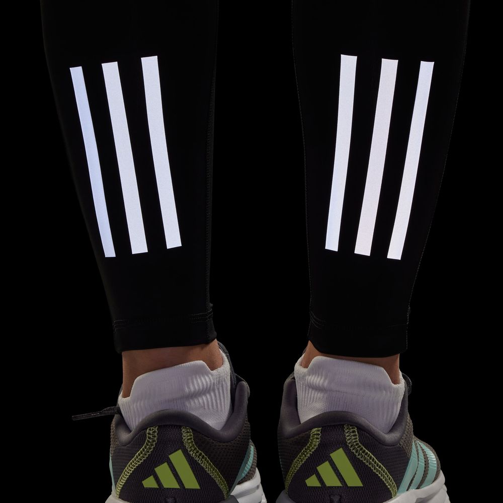 Foto 8 | Mallas Own The Run Largo Completo Adidas Negro Mujer