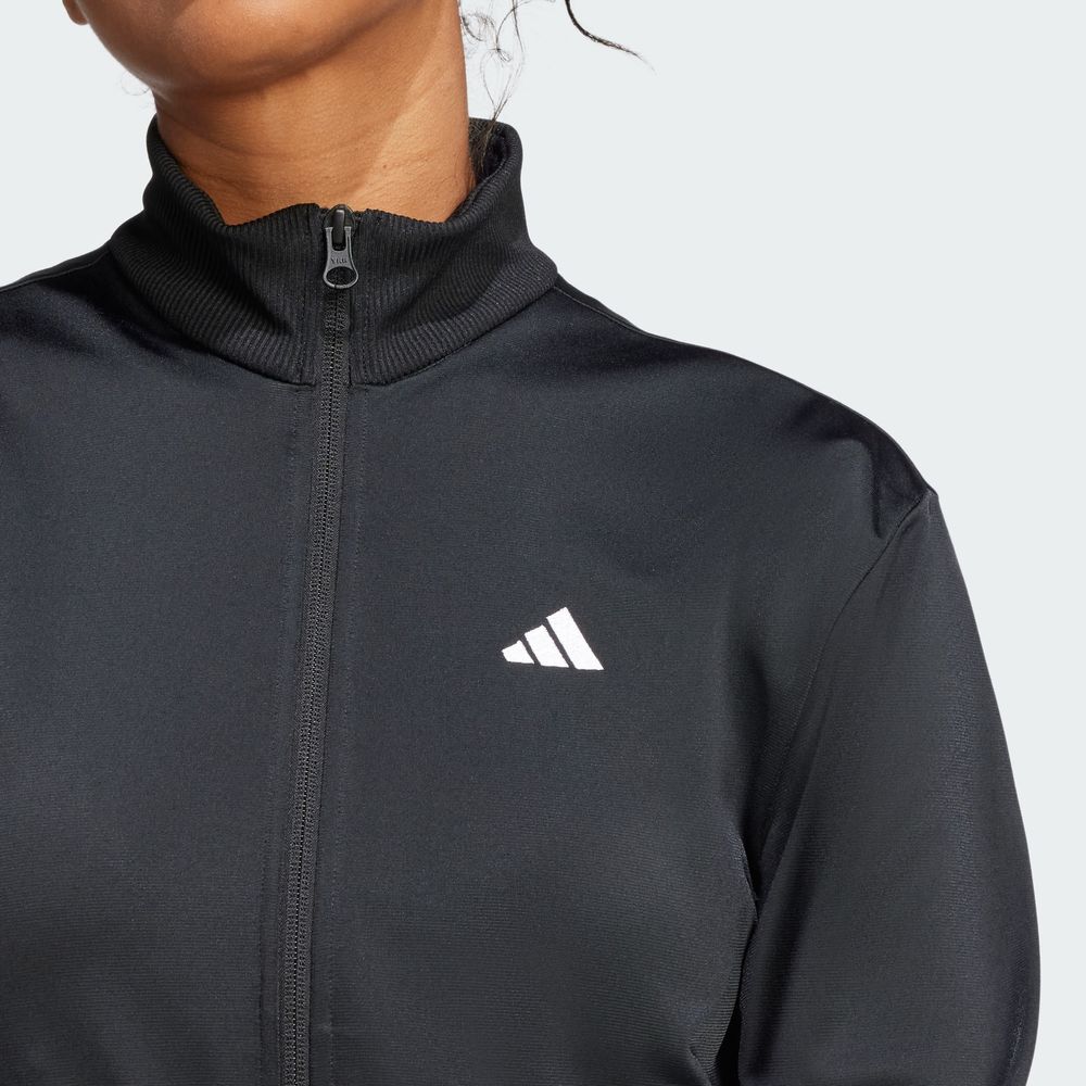 Foto 9 pulgar | Conjunto Essentials Feel Cozy Adidas Negro Mujer