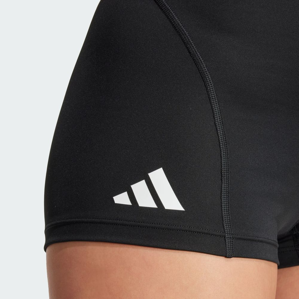 Foto 7 pulgar | Shorts Cortos Adizero Essentials Running Adidas Negro Mujer