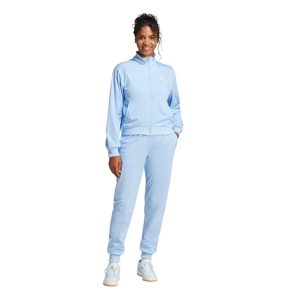Foto 3 pulgar | Conjunto Essentials Feel Cozy Adidas Azul para Mujer