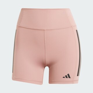 Foto 3 | Mallas Cortas 1/4 Optime 3 Franjas Adidas Rosa Mujer