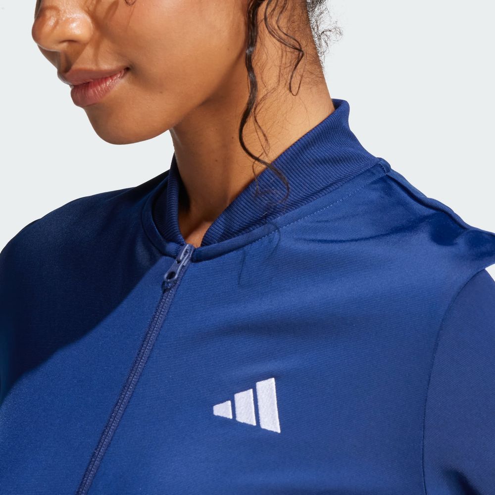 Foto 8 | Conjunto Deportivo Essentials 3 Rayas Adidas Azul Mujer