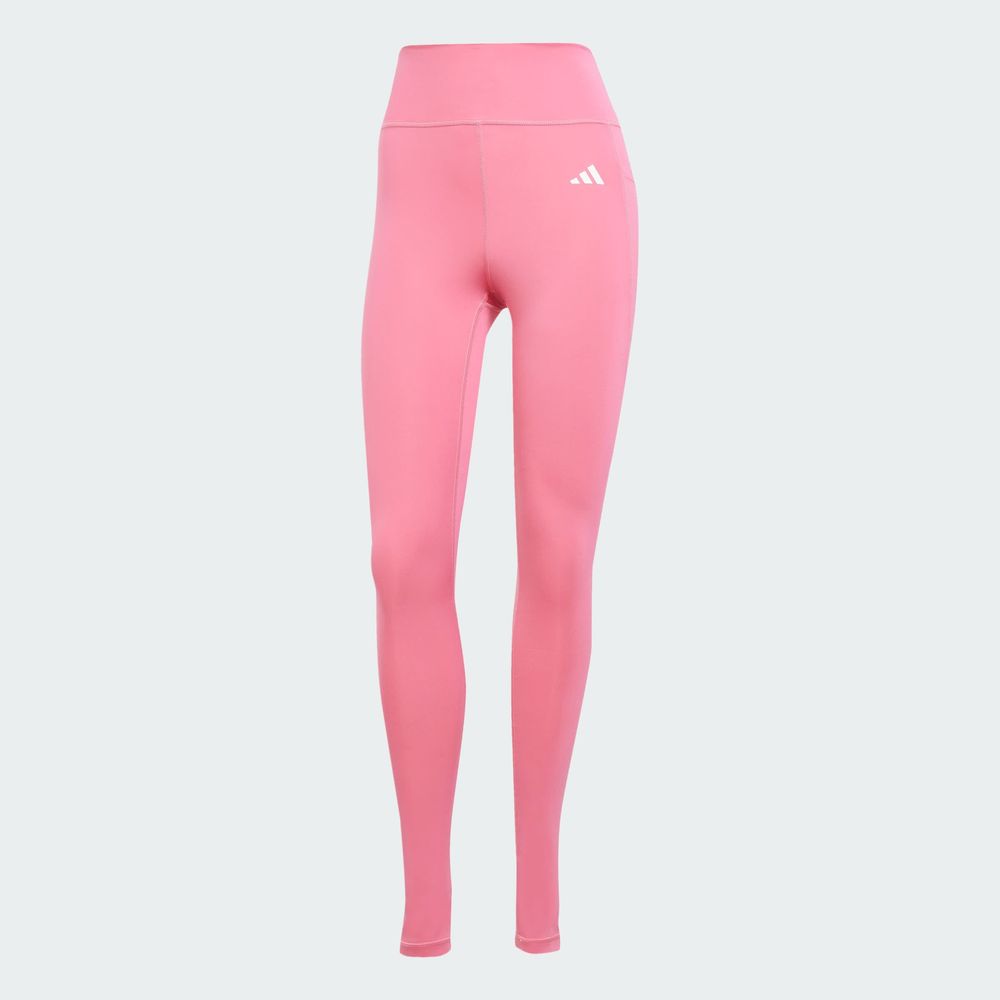 Foto 4 pulgar | Mallas Largo Completo Optime Essentials Stash Pocket Adidas Rosa Mujer