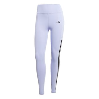 Foto 1 | Mallas Optime 3 Franjas Largo Completo Corte Alto Adidas Violeta para Mujer