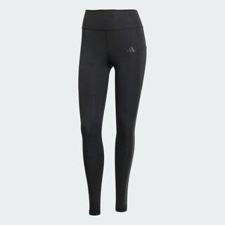 Foto 3 | Mallas Optime 3 Franjas Largo Completo Corte Alto Adidas Negras para Mujer