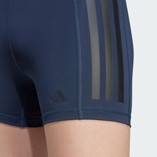 Foto 6 | Mallas Cortas 1/4 Optime 3 Franjas Adidas Azul Mujer