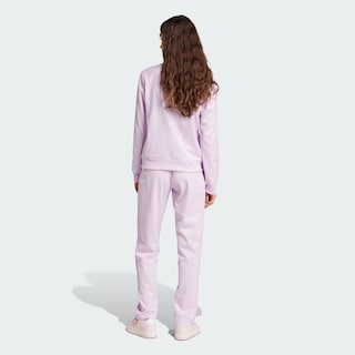 Foto 2 | Conjunto Deportivo Essentials 3 Rayas Adidas Violeta Mujer