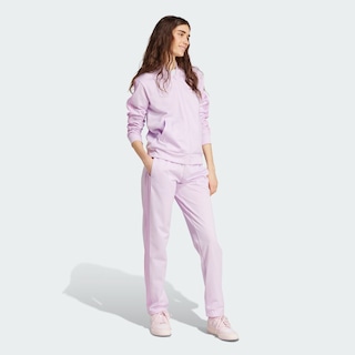 Foto 3 | Conjunto Deportivo Essentials 3 Rayas Adidas Violeta Mujer