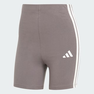 Foto 2 | Biker Shorts Essentials 3 Franjas Corte Alto Adidas Multi Mujer