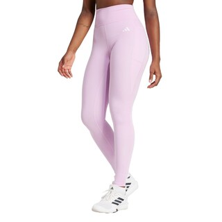 Foto 2 | Mallas Largo Completo Optime Essentials Stash Pocket Adidas Violeta Mujer