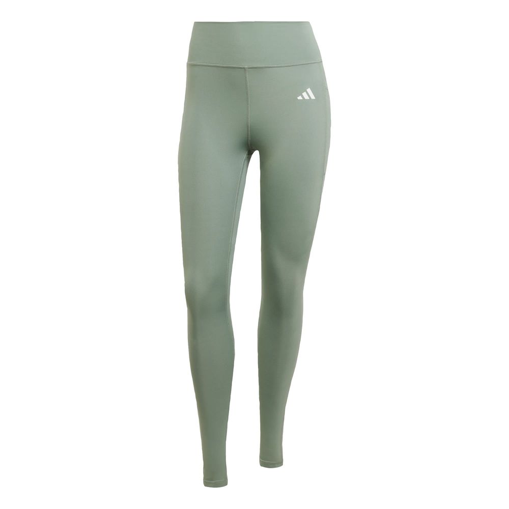 Foto 2 pulgar | Mallas Largo Completo Optime Essentials Stash Pocket Adidas Verde Mujer