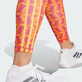 Foto 7 | Mallas Adidas X Farm Rio 7/8 Adidas Naranja Mujer