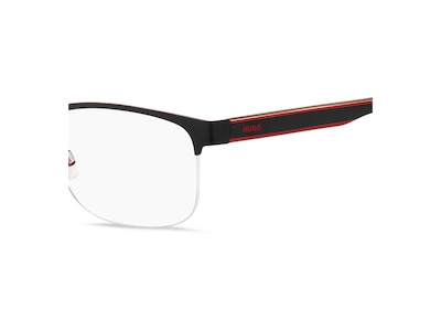 Foto 4 | Armazón Oftálmico Hugo Boss Hg 1247 Oit Negro con Rojo