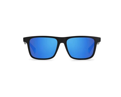Foto 3 | Armazón Oftálmico Polaroid Pld 2131 0vk Negro Azul Con Clip