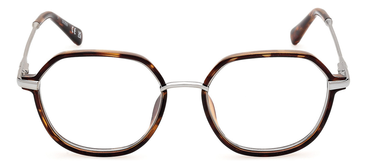 Foto 2 pulgar | Lentes Oftálmicos  Gu50098 Dark Havana Guess