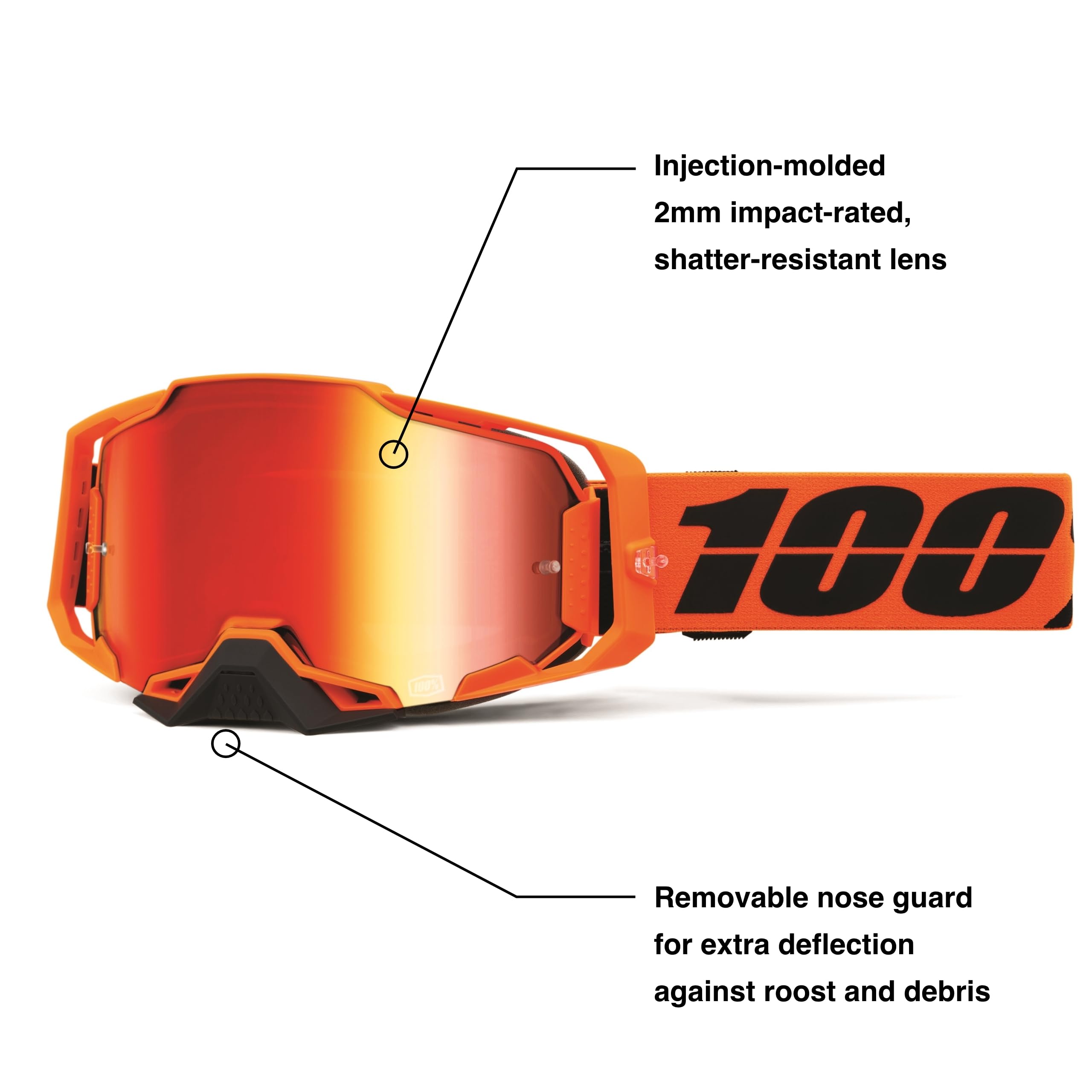 Foto 3 pulgar | Gafas Deportivas 100% Armega Premium Protectoras Ultra Hd - Venta Internacional.