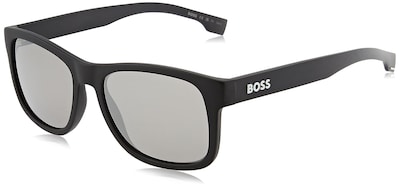 Foto 1 | Gafas De Sol Hugo Boss B1568s 003t4 Matte Black Silver Flash - Venta Internacional.