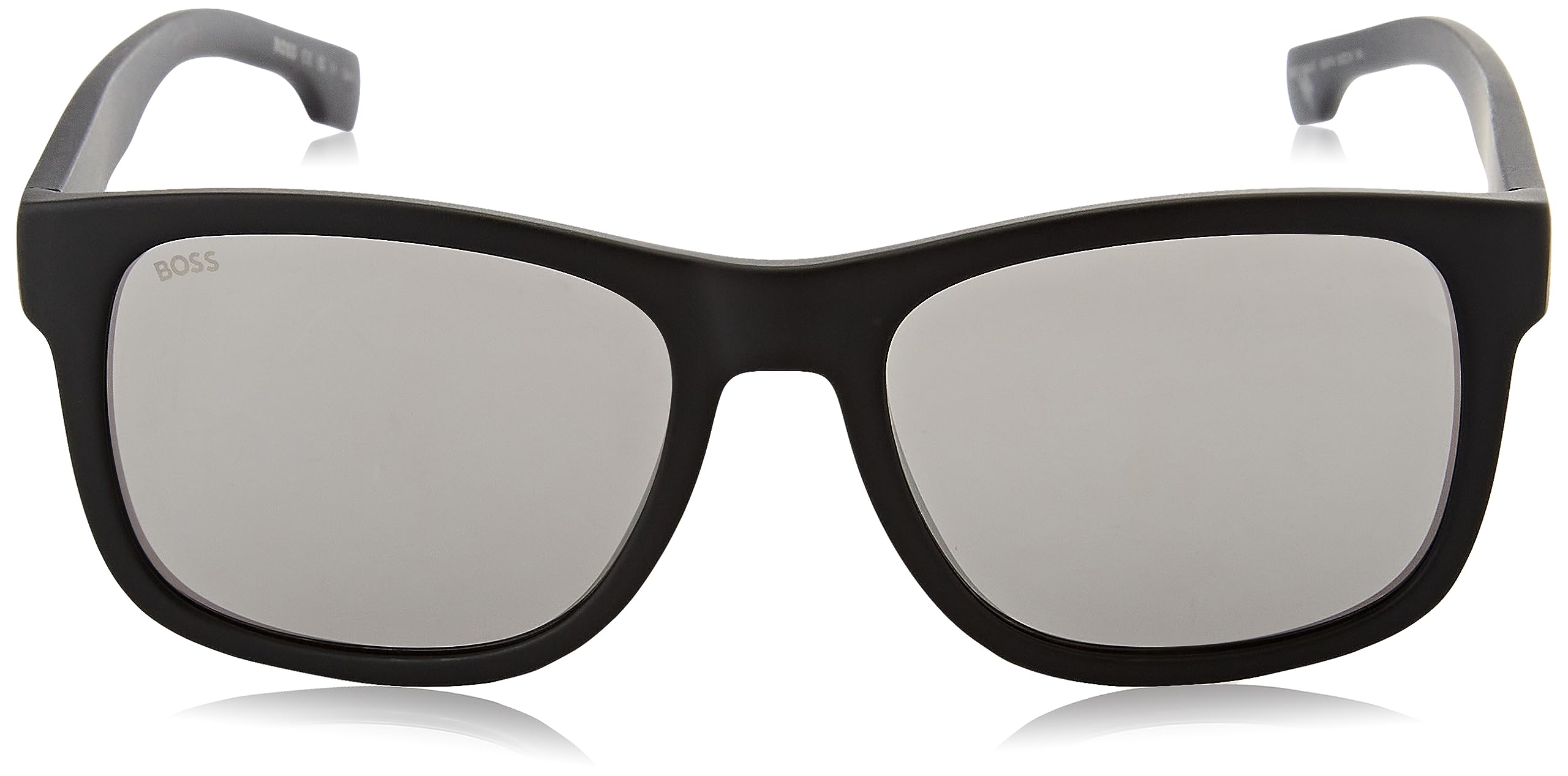 Foto 3 pulgar | Gafas De Sol Hugo Boss B1568s 003t4 Matte Black Silver Flash - Venta Internacional.
