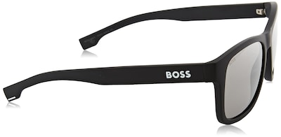 Foto 3 | Gafas De Sol Hugo Boss B1568s 003t4 Matte Black Silver Flash - Venta Internacional.