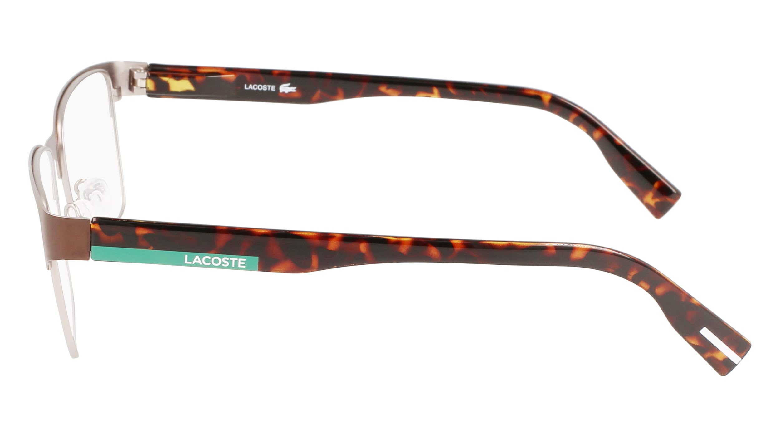 Foto 4 | Gafas Lacoste L 2286 201 Matte Brown Para Hombre - Venta Internacional.