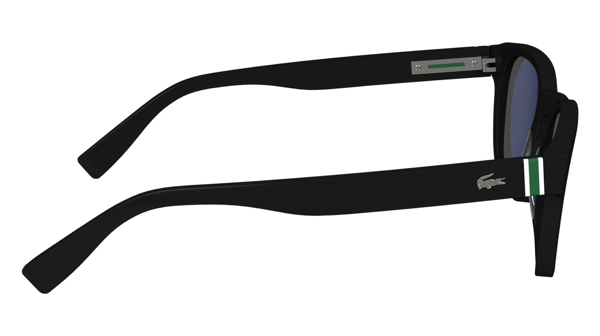 Foto 8 pulgar | Gafas De Sol Lacoste L 6015 S 001 Black Para Hombre - Venta Internacional.