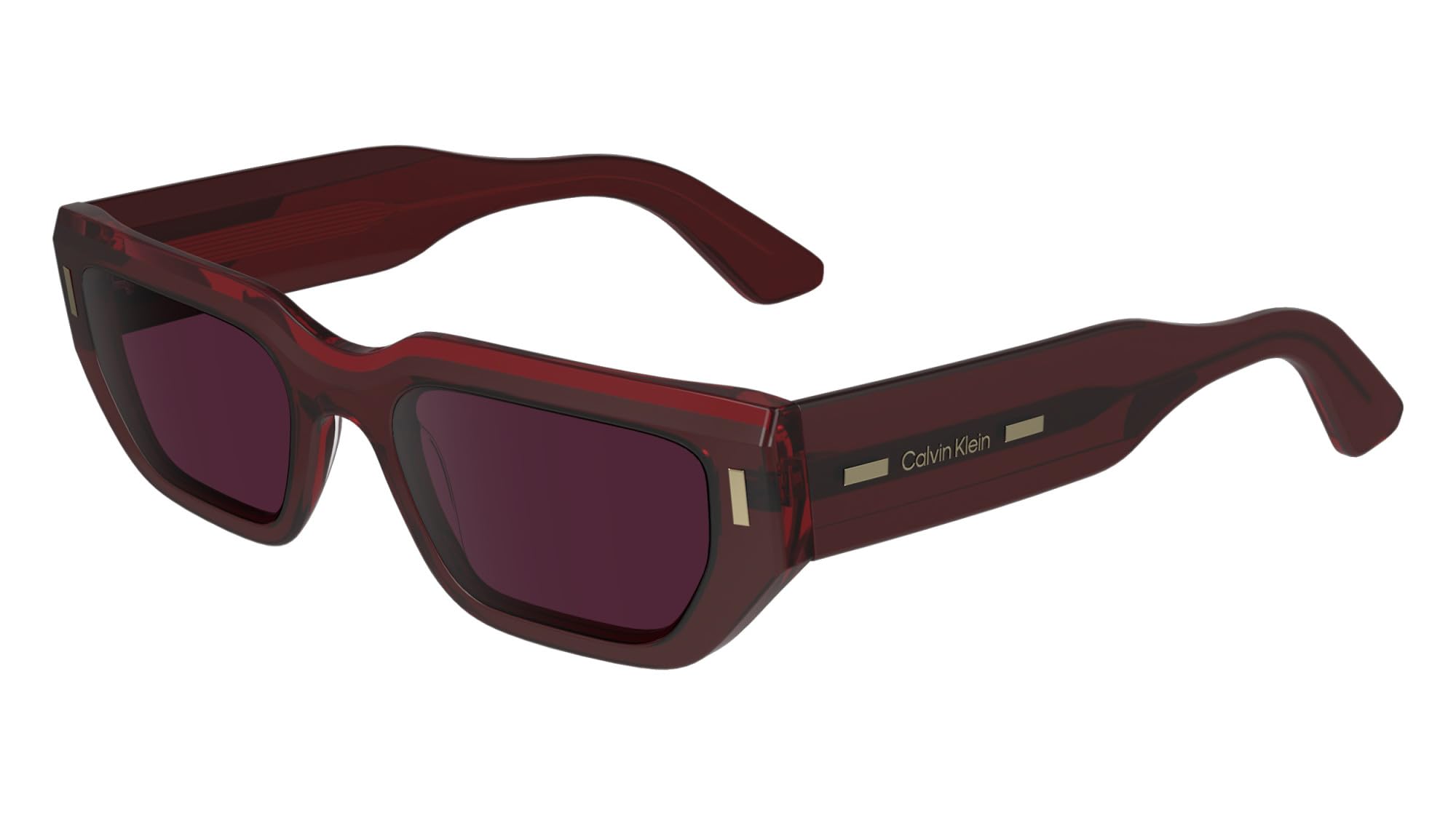 Foto 3 pulgar | Gafas De Sol Calvin Klein Ck24500s, Unisex, Color Burdeos, Color Vino - Venta Internacional.