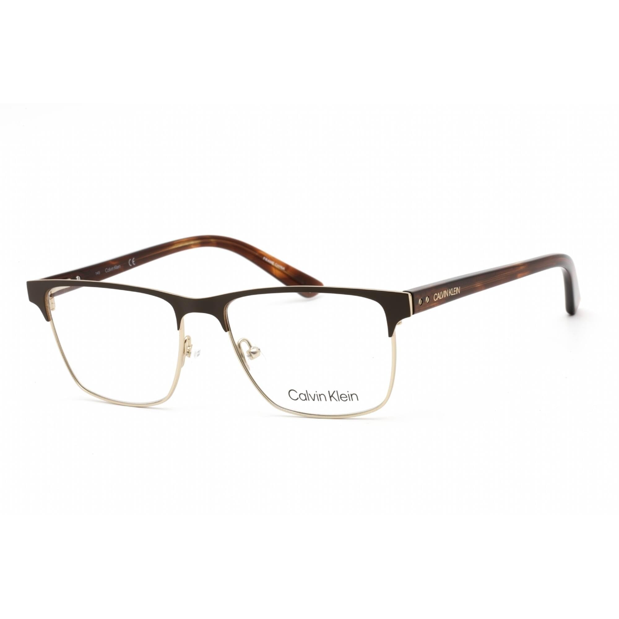 Foto 2 pulgar | Gafas Calvin Klein Ck18304 200 Marrón Satinado Para Hombre - Venta Internacional.