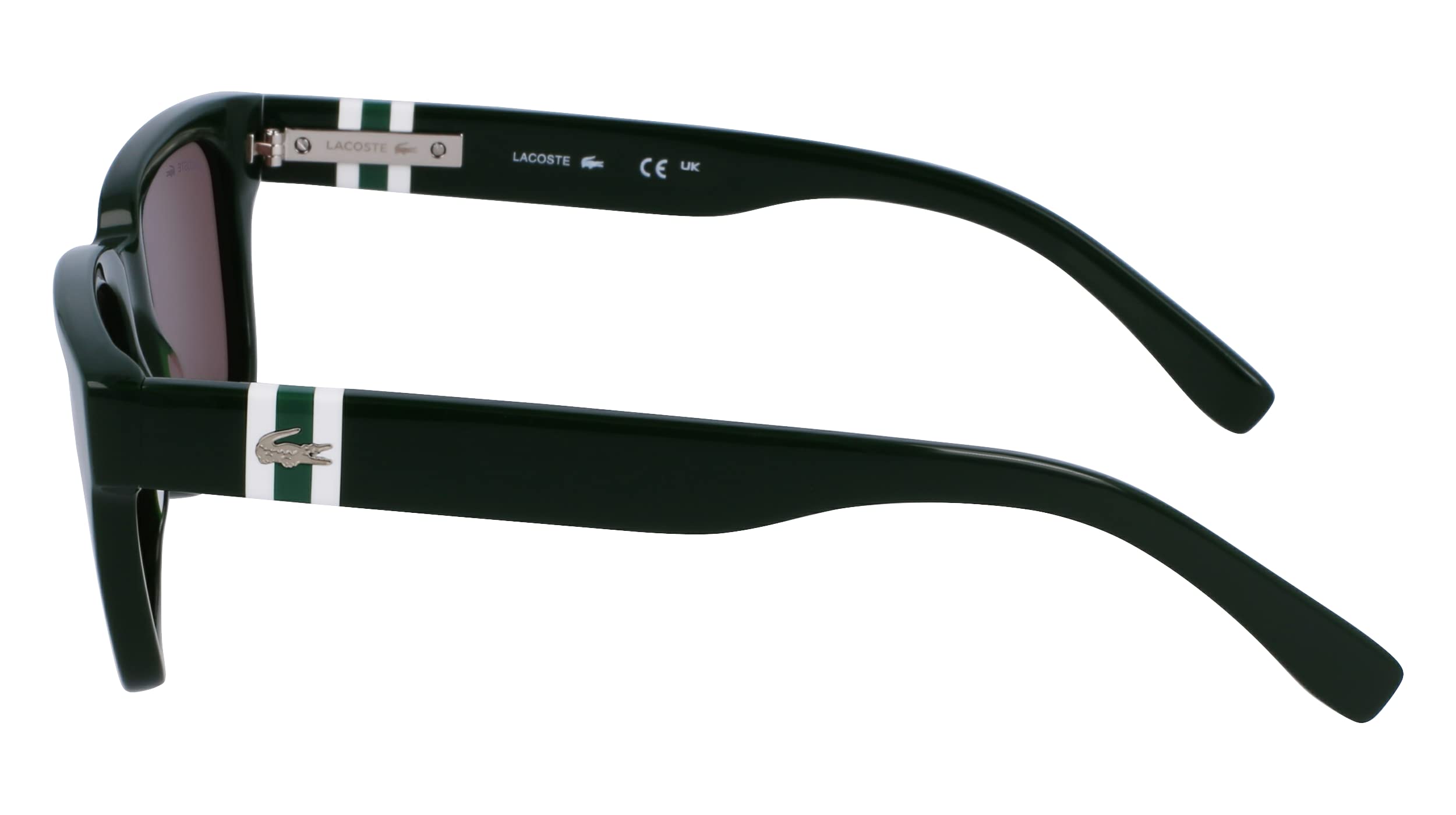 Foto 4 pulgar | Gafas De Sol Lacoste L6007s Verde Oscuro/marrón Para Hombre - Venta Internacional.