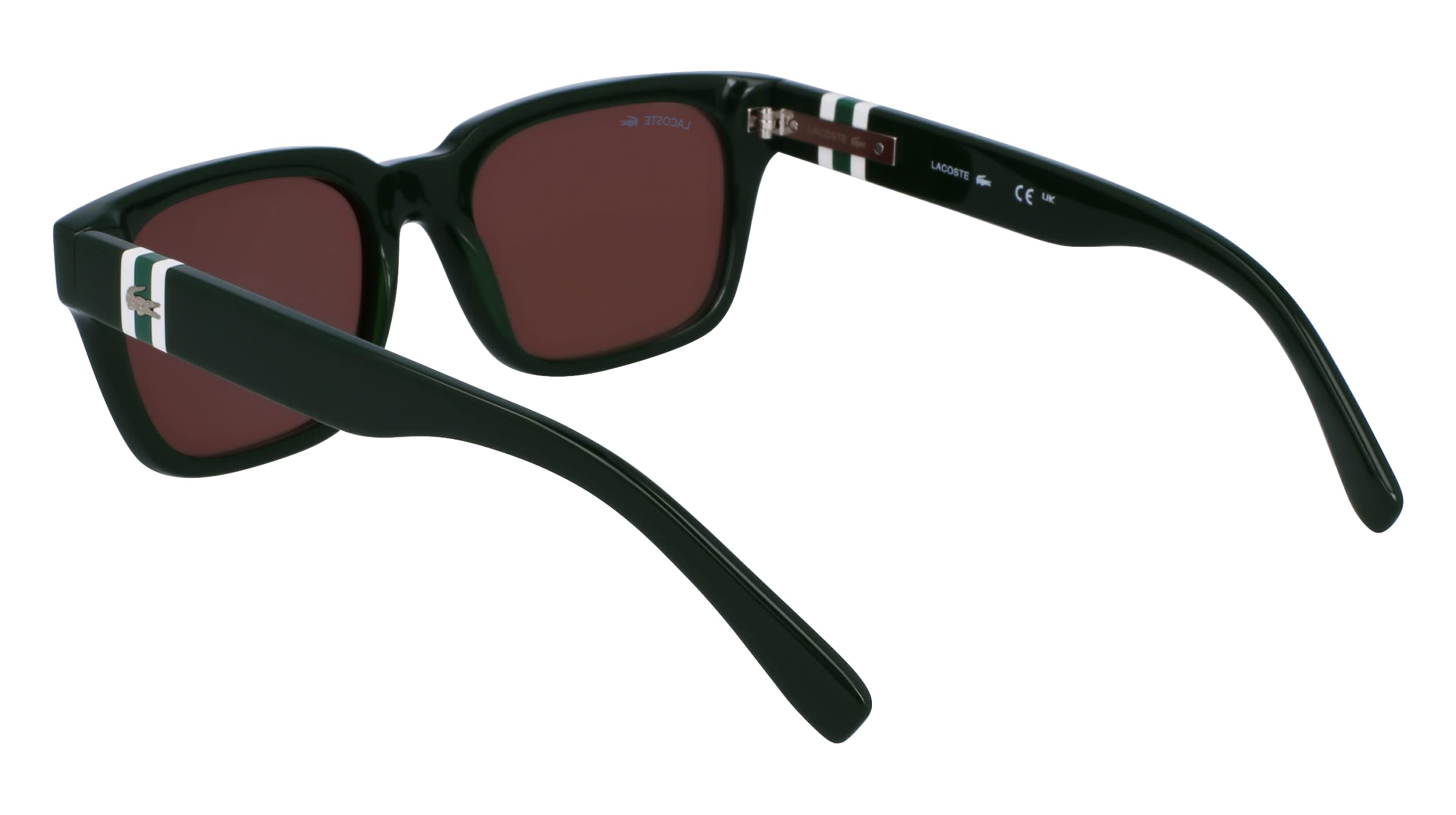 Foto 5 pulgar | Gafas De Sol Lacoste L6007s Verde Oscuro/marrón Para Hombre - Venta Internacional.