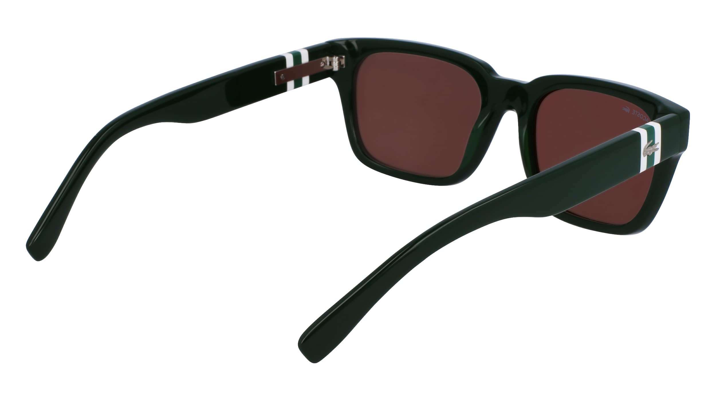 Foto 7 pulgar | Gafas De Sol Lacoste L6007s Verde Oscuro/marrón Para Hombre - Venta Internacional.