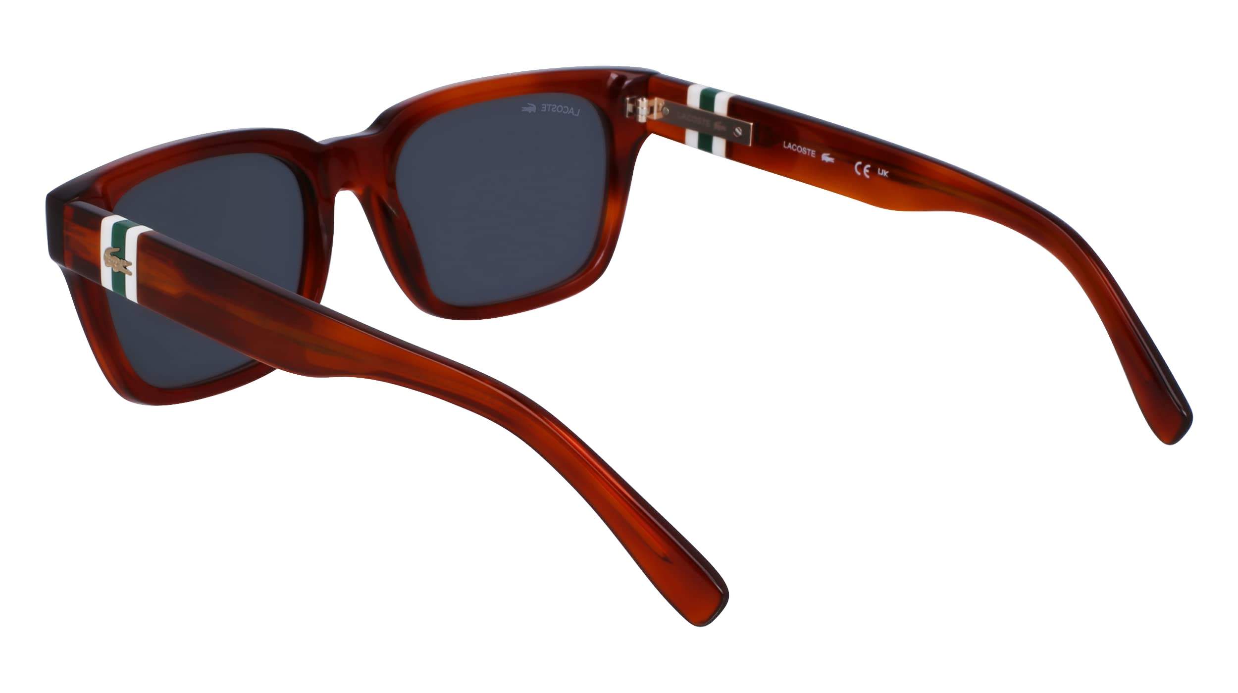 Foto 5 pulgar | Gafas De Sol Lacoste L6007s Blonde Havana/grey Shaded Para Hombre - Venta Internacional.