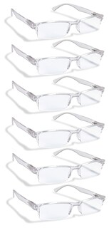 Foto 1 | Gafas De Lectura Boost Eyewear 6 Unidades Transparentes +1 75 Para Hombre Y Mujer - Venta Internacional.