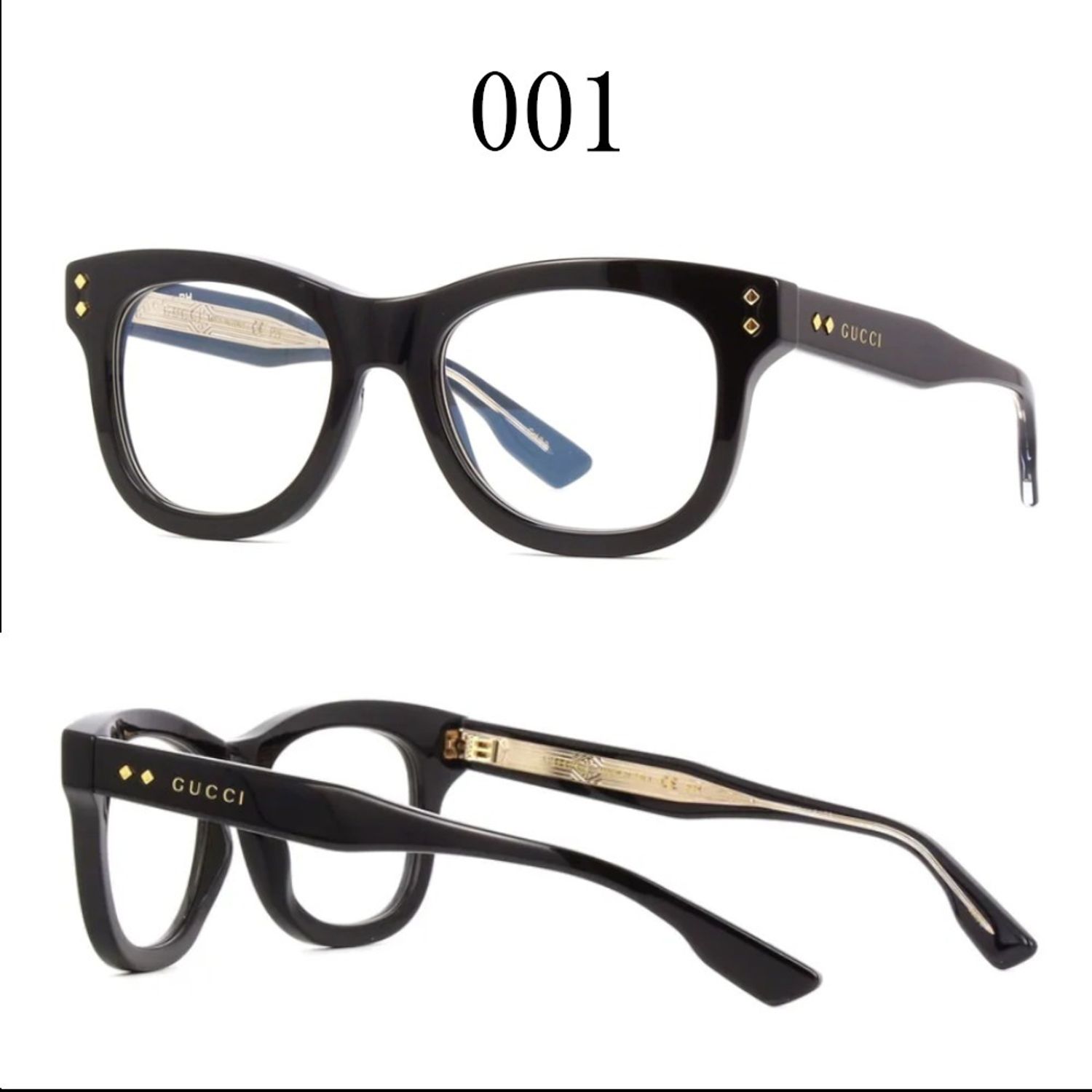 Foto 2 | Lentes Ópticos Gucci GG1086S-001 color Negro Unisex