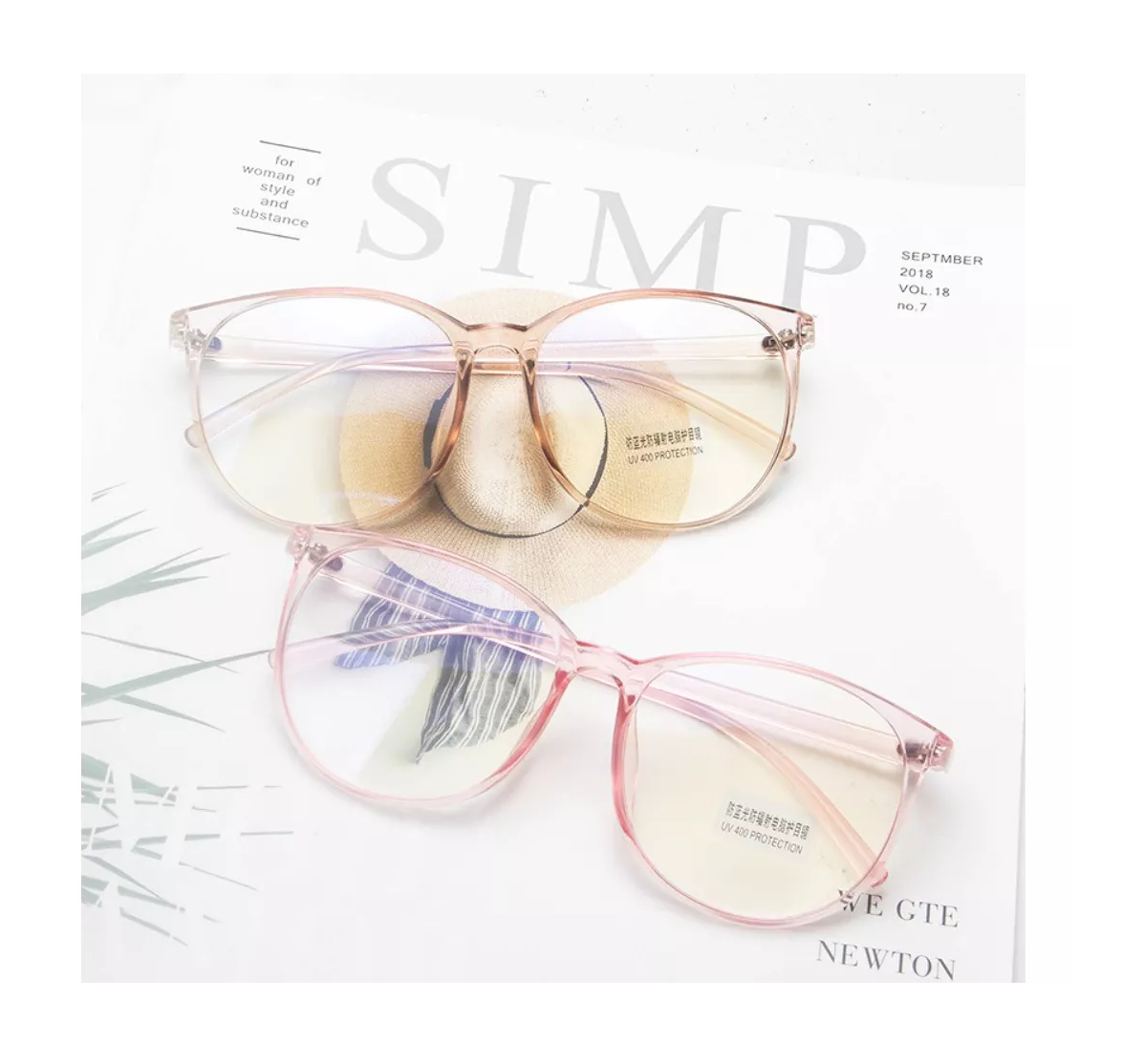 Foto 5 | Lentes Oftálmicos Belug color Rosa para Mujer