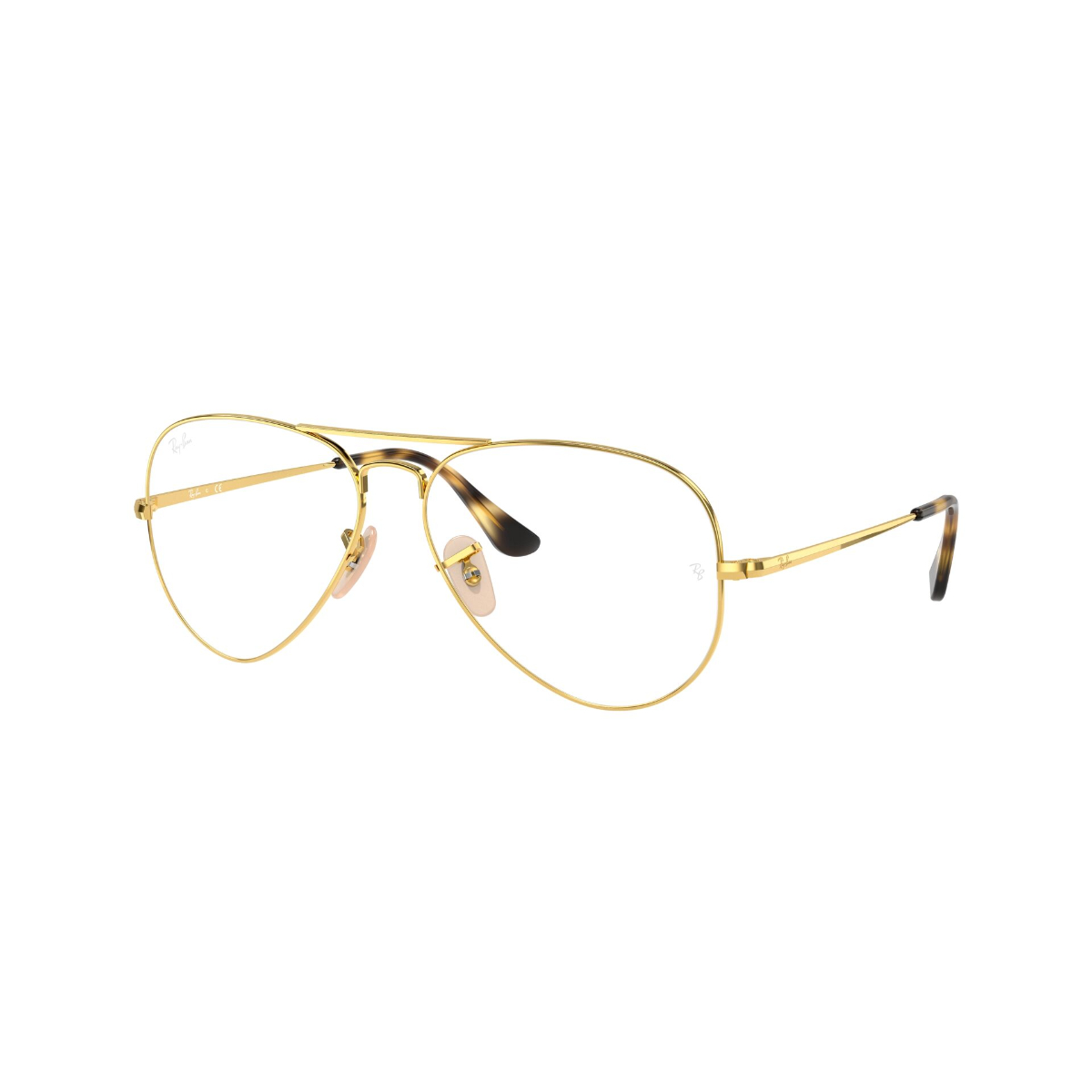 Amazon Oftálmico Ray Ban Aviador Rb6489 2500 58mm Dorado