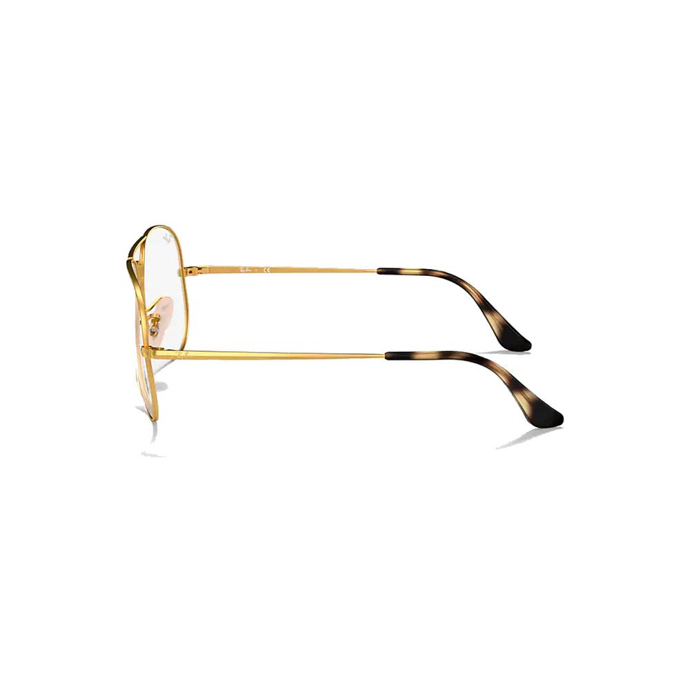 Foto 4 pulgar | Amazon Oftálmico Ray Ban Aviador Rb6489 2500 58mm Dorado