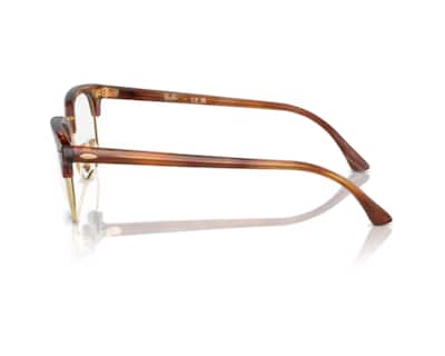 Foto 2 | Ray Ban Clubmaster 0rx5154 8375 - Marrón A Rayas 53-21-145