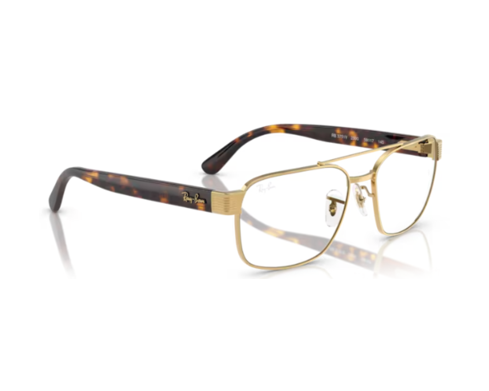Foto 4 pulgar | Lentes Ray Ban 0rx3751v 2500 Oro Arista 58-17-145
