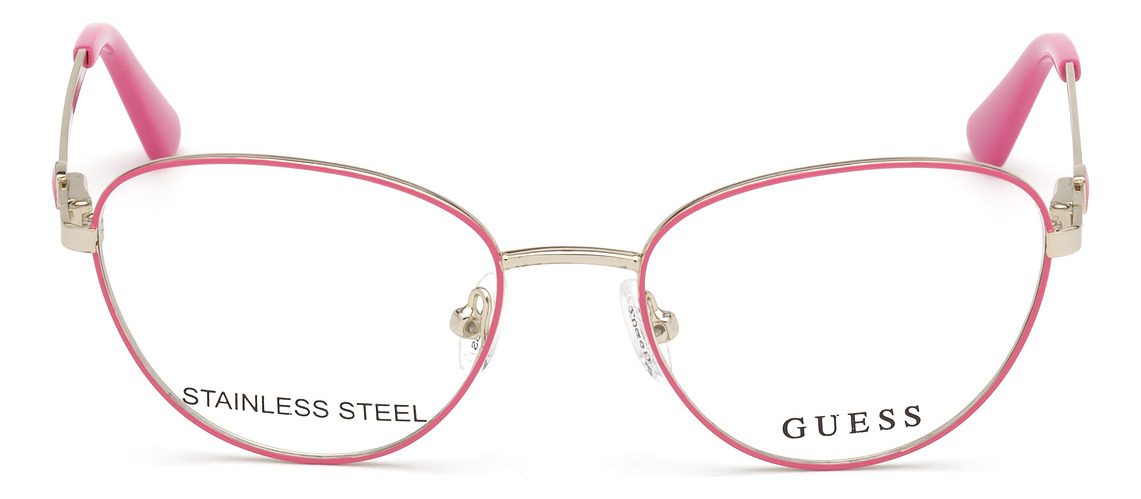 Foto 1 | Lentes Oftálmicos Gu9193 Shiny Pink Guess