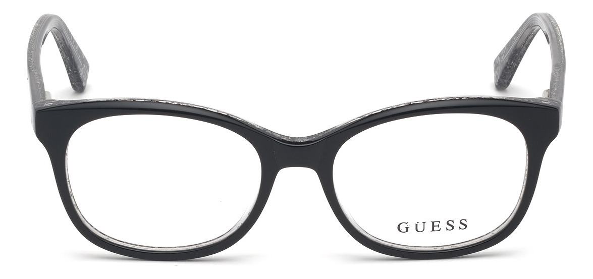 Lentes Oftálmicos Gu9181 Shiny Black Guess