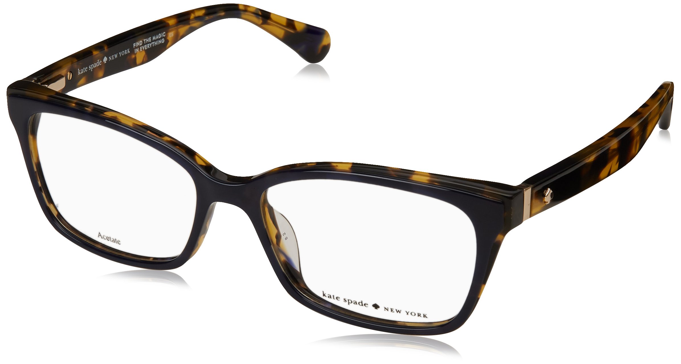 Gafas Graduadas Kate Spade Jeri 0jbw Blue Havana Para Mujer - Venta Internacional.